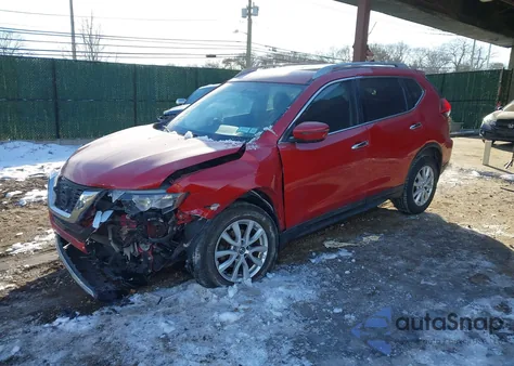 2017 Nissan Rogue Sv from USA, damaged, VIN 5N1AT2MV9HC875936